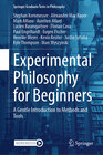 Buchcover Experimental Philosophy for Beginners