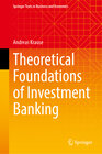 Buchcover Theoretical Foundations of Investment Banking