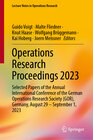 Buchcover Operations Research Proceedings 2023