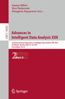 Buchcover Advances in Intelligent Data Analysis XXII