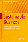 Buchcover Sustainable Business