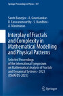 Buchcover Interplay of Fractals and Complexity in Mathematical Modelling and Physical Patterns