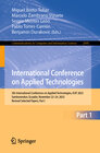 Buchcover International Conference on Applied Technologies