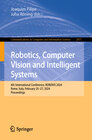 Buchcover Robotics, Computer Vision and Intelligent Systems