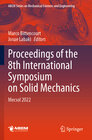 Buchcover Proceedings of the 8th International Symposium on Solid Mechanics
