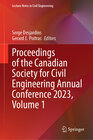 Buchcover Proceedings of the Canadian Society for Civil Engineering Annual Conference 2023, Volume 1