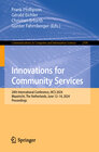 Buchcover Innovations for Community Services