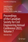 Buchcover Proceedings of the Canadian Society for Civil Engineering Annual Conference 2023, Volume 7