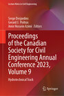 Buchcover Proceedings of the Canadian Society for Civil Engineering Annual Conference 2023, Volume 9