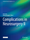 Buchcover Complications in Neurosurgery II