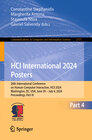 Buchcover HCI International 2024 Posters