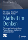 Buchcover Klarheit im Denken