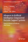 Buchcover Advances in Artificial Intelligence-Empowered Decision Support Systems