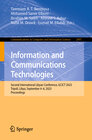 Buchcover Information and Communications Technologies