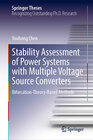 Buchcover Stability Assessment of Power Systems with Multiple Voltage Source Converters