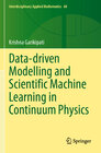 Buchcover Data-driven Modelling and Scientific Machine Learning in Continuum Physics