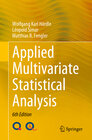 Buchcover Applied Multivariate Statistical Analysis