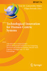 Buchcover Technological Innovation for Human-Centric Systems