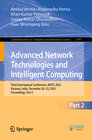 Buchcover Advanced Network Technologies and Intelligent Computing