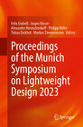 Buchcover Proceedings of the Munich Symposium on Lightweight Design 2023