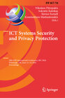 Buchcover ICT Systems Security and Privacy Protection