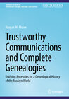 Buchcover Trustworthy Communications and Complete Genealogies