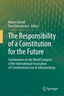 Buchcover The Responsibility of a Constitution for the Future