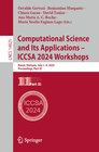 Buchcover Computational Science and Its Applications – ICCSA 2024 Workshops