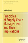 Buchcover Principles of Supply Chain Management and Their Implications