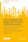 Buchcover Homonegativity and Religiously Motivated Political Extremism