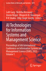 Buchcover AI Technologies for Information Systems and Management Science