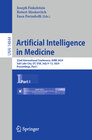Buchcover Artificial Intelligence in Medicine
