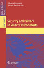 Buchcover Security and Privacy in Smart Environments