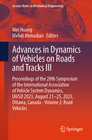 Buchcover Advances in Dynamics of Vehicles on Roads and Tracks III