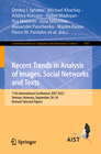 Buchcover Recent Trends in Analysis of Images, Social Networks and Texts