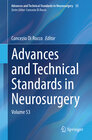 Buchcover Advances and Technical Standards in Neurosurgery