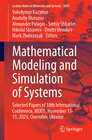 Buchcover Mathematical Modeling and Simulation of Systems