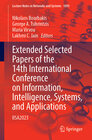 Buchcover Extended Selected Papers of the 14th International Conference on Information, Intelligence, Systems, and Applications