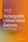 Buchcover Rechargeable Lithium Metal Batteries