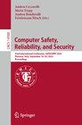 Buchcover Computer Safety, Reliability, and Security