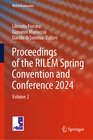 Buchcover Proceedings of the RILEM Spring Convention and Conference 2024