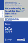 Buchcover Machine Learning and Knowledge Discovery in Databases. Research Track