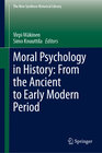 Buchcover Moral Psychology in History: From the Ancient to Early Modern Period