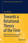 Buchcover Towards a Relational Theory of the Firm