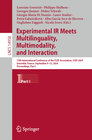 Experimental IR Meets Multilinguality, Multimodality, and Interaction width=