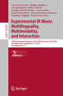 Buchcover Experimental IR Meets Multilinguality, Multimodality, and Interaction