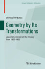 Buchcover Geometry by Its Transformations