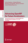 Buchcover Advancing OpenMP for Future Accelerators