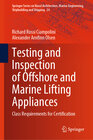 Buchcover Testing and Inspection of Offshore and Marine Lifting Appliances