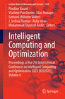 Buchcover Intelligent Computing and Optimization